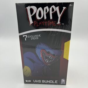 Poppy Playtime VHS Bundle 7 Exclusive Items Phatmojo Mob Games Brand New Sealed